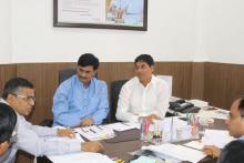 Joint Meeting of  @SMEOdisha  and  @DHE_Odisha  at LOKA SEVA BHAVAN.